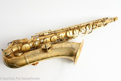 Conn Burnished Gold Portrait New Wonder II Tenor Castle Engraving Gorgeous! 229110