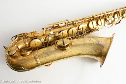 Conn Burnished Gold Portrait New Wonder II Tenor Castle Engraving Gorgeous! 229110