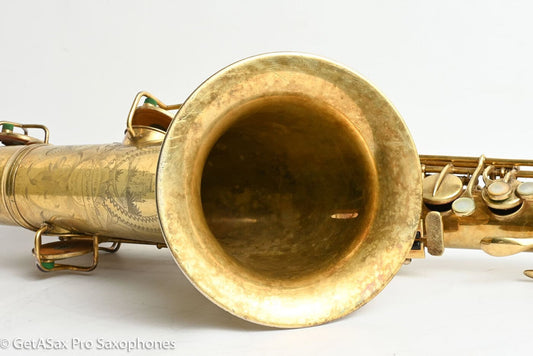 Conn Burnished Gold Portrait New Wonder II Tenor Castle Engraving Gorgeous! 229110