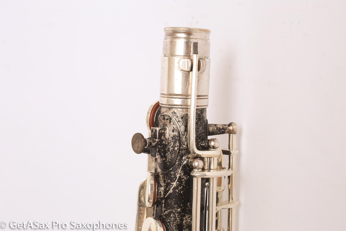 Conn New Wonder II C Melody 202628 Recent Overhaul Black over original Silver finish