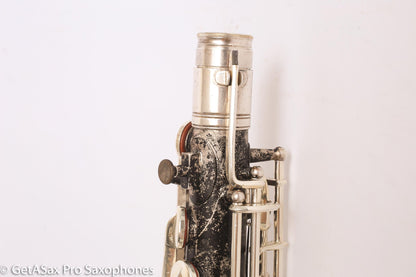 Conn New Wonder II C Melody 202628 Recent Overhaul Black over original Silver finish