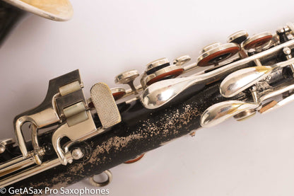 Conn New Wonder II C Melody 202628 Recent Overhaul Black over original Silver finish