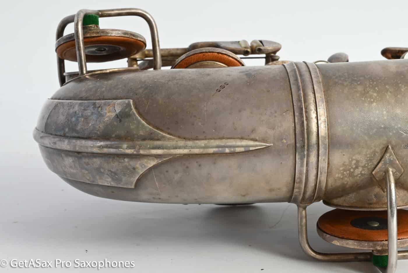 Conn New Wonder 1 C Melody Original Silver Plate Needs Overhaul 81273