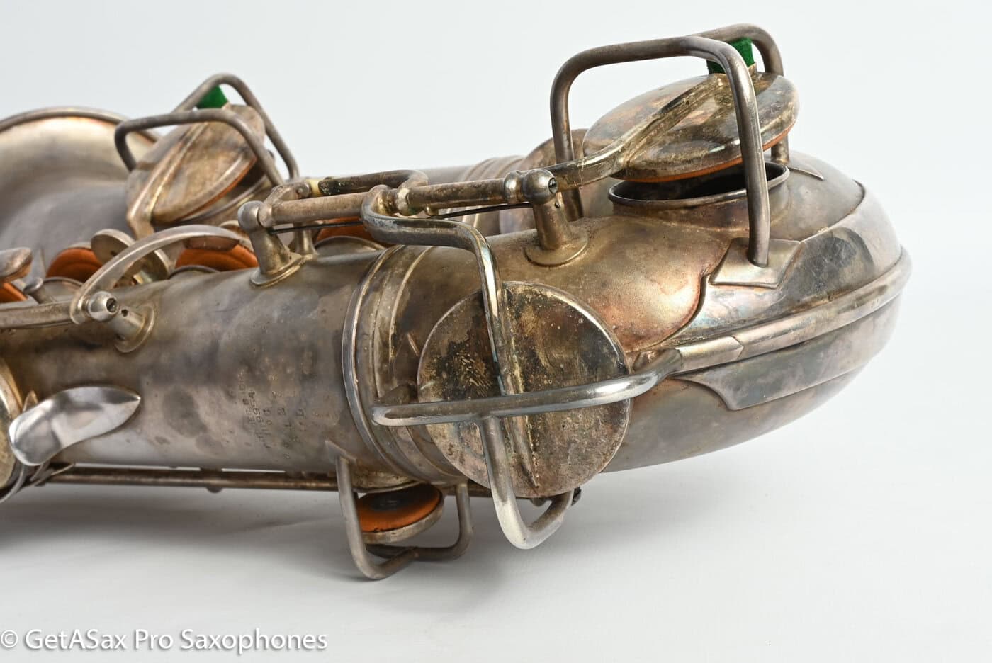 Conn New Wonder 1 C Melody Original Silver Plate Needs Overhaul 81273