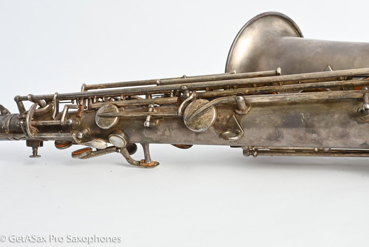 Conn New Wonder 1 C Melody Original Silver Plate Needs Overhaul 81273