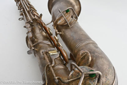 Conn New Wonder 1 C Melody Original Silver Plate Needs Overhaul 81273