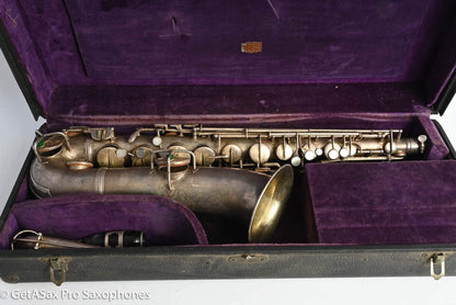 Conn New Wonder 1 C Melody Original Silver Plate Needs Overhaul 81273