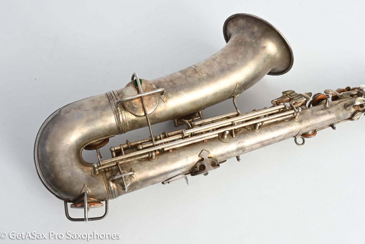 Conn New Wonder 1 C Melody Original Silver Plate Needs Overhaul 81273