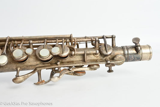 Conn New Wonder 1 C Melody Original Silver Plate Needs Overhaul 81273