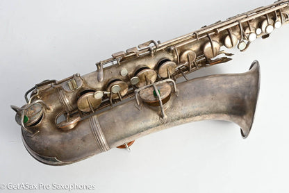 Conn New Wonder 1 C Melody Original Silver Plate Needs Overhaul 81273