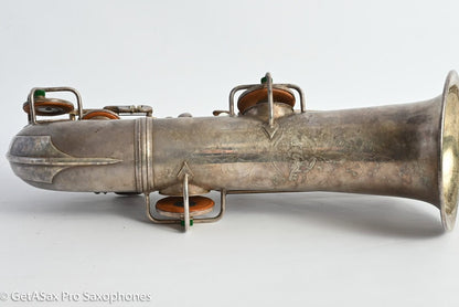 Conn New Wonder 1 C Melody Original Silver Plate Needs Overhaul 81273