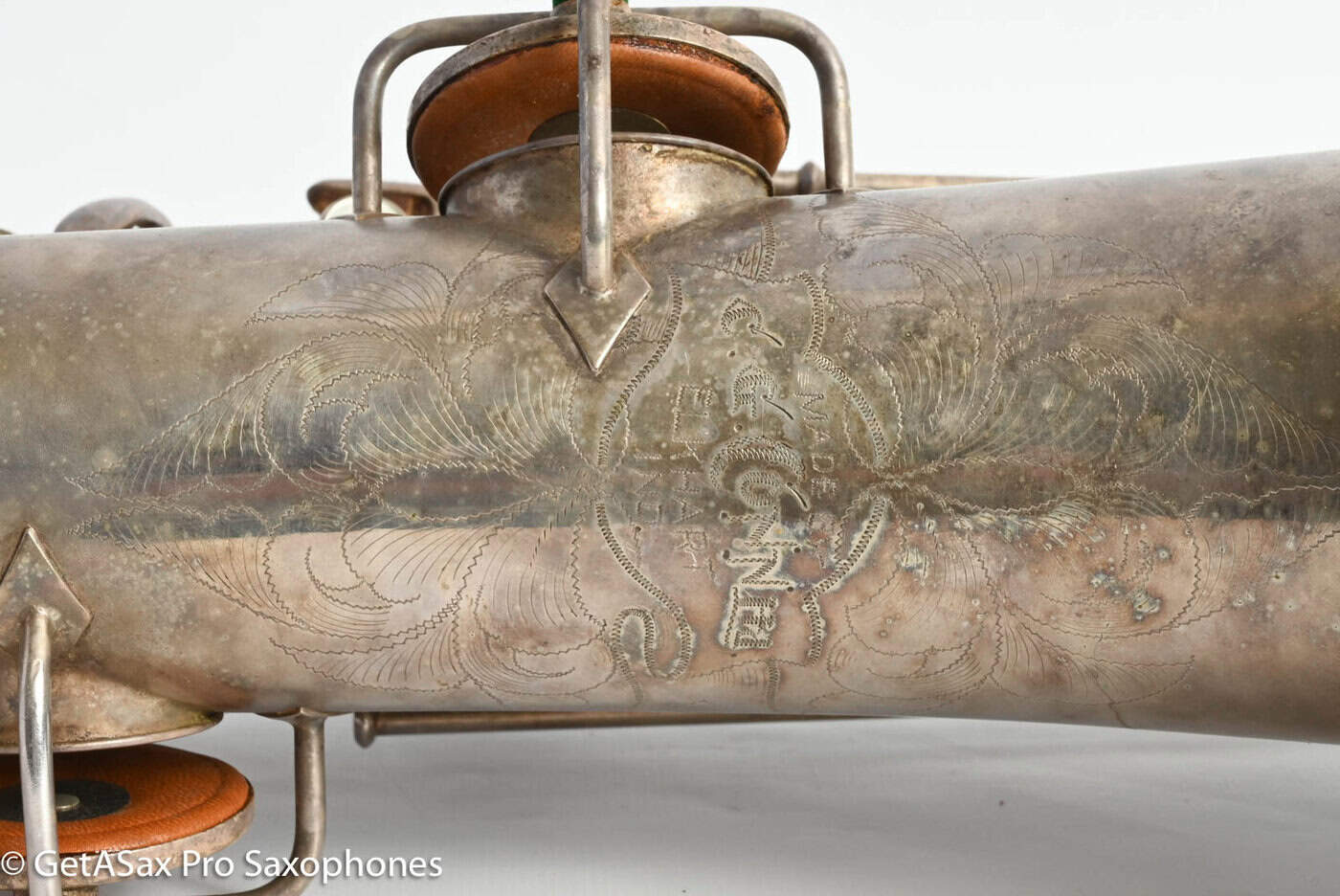 Conn New Wonder 1 C Melody Original Silver Plate Needs Overhaul 81273