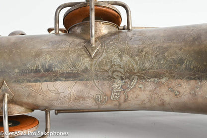 Conn New Wonder 1 C Melody Original Silver Plate Needs Overhaul 81273