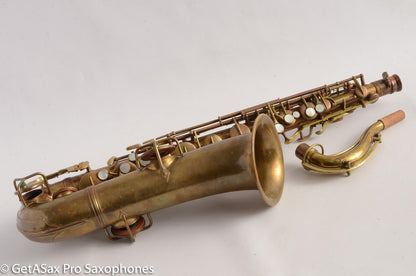 Conn New Wonder 1 C Melody Saxophone Plays Well! 79645