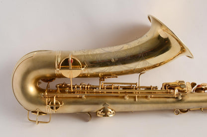 Conn New Wonder II Tenor Original Gold Plate Near Mint Fresh Overhaul Excellent Player 198048