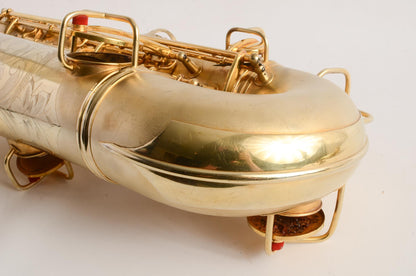 Conn New Wonder II Tenor Original Gold Plate Near Mint Fresh Overhaul Excellent Player 198048