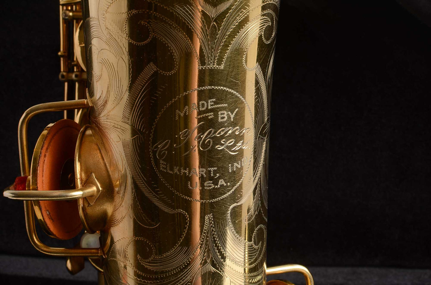 Conn New Wonder II Tenor Original Gold Plate Near Mint Fresh Overhaul Excellent Player 198048
