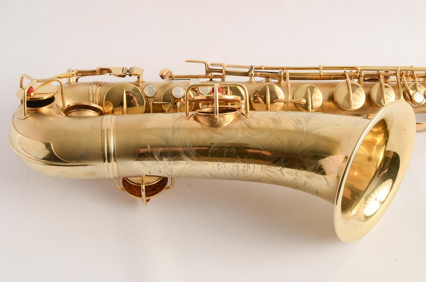 Conn New Wonder II Tenor Original Gold Plate Near Mint Fresh Overhaul Excellent Player 198048