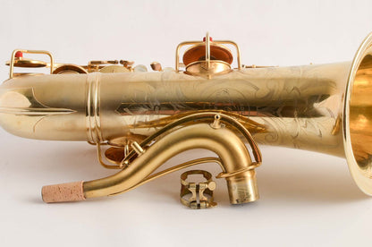Conn New Wonder II Tenor Original Gold Plate Near Mint Fresh Overhaul Excellent Player 198048