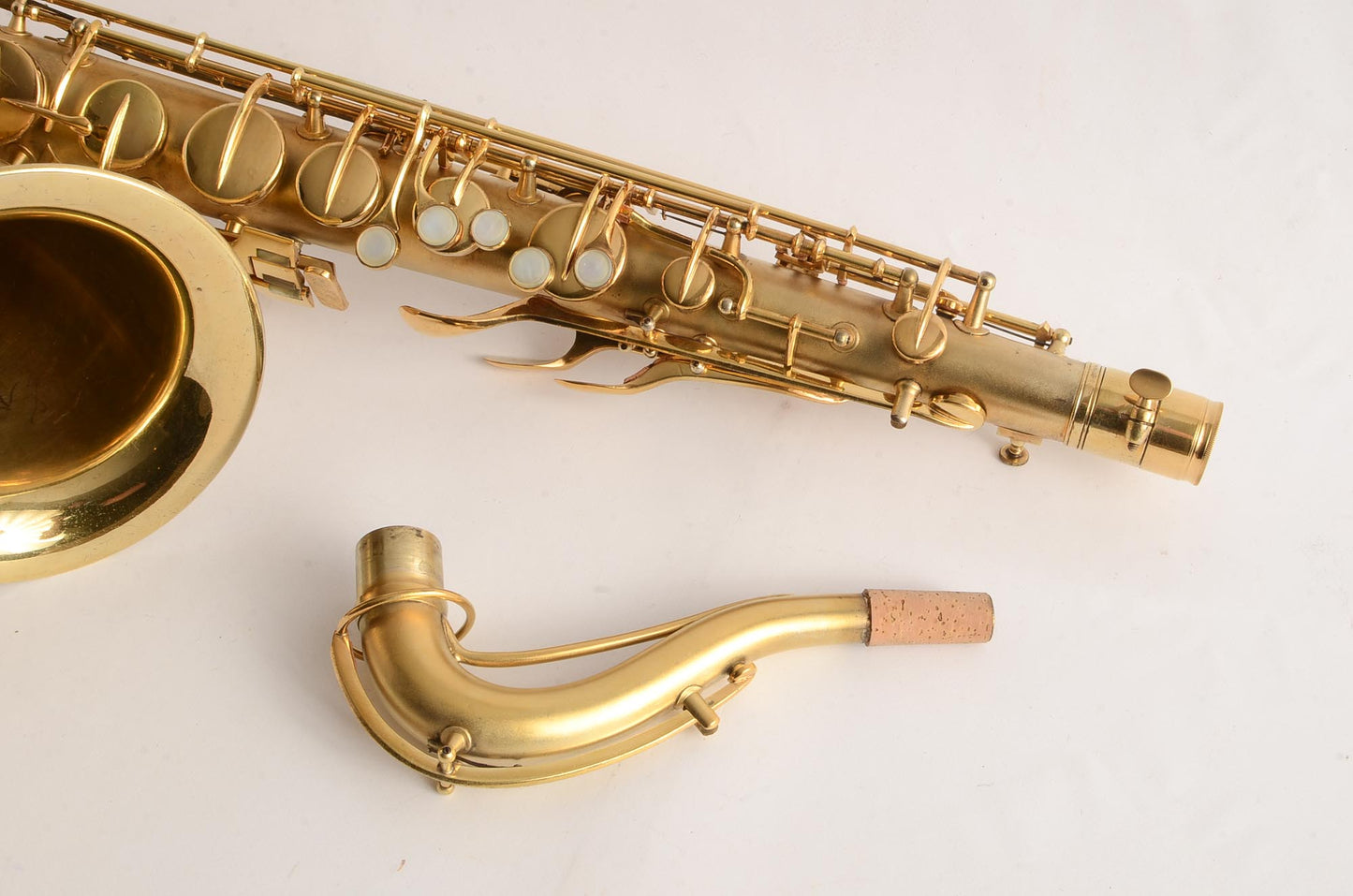 Conn New Wonder II Tenor Original Gold Plate Near Mint Fresh Overhaul Excellent Player 198048