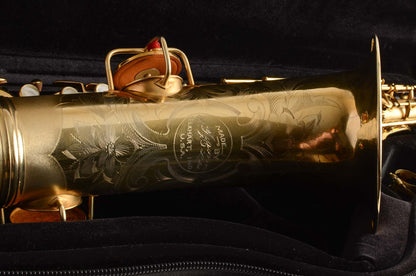 Conn New Wonder II Tenor Original Gold Plate Near Mint Fresh Overhaul Excellent Player 198048