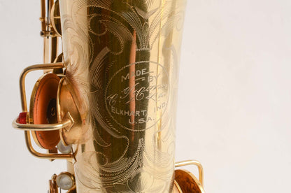 Conn New Wonder II Tenor Original Gold Plate Near Mint Fresh Overhaul Excellent Player 198048