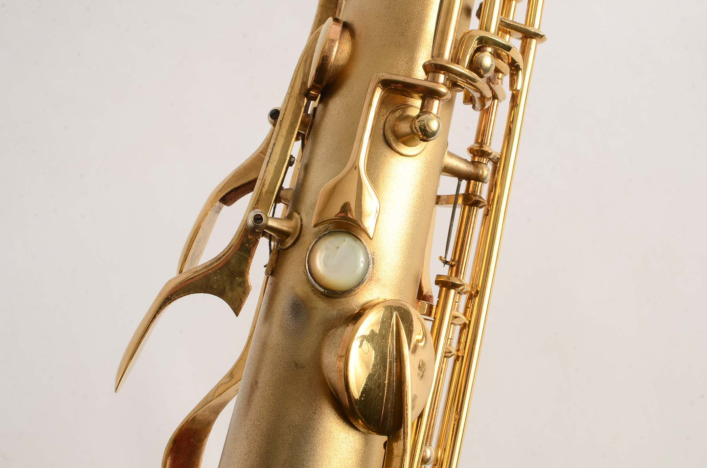 Conn New Wonder II Tenor Original Gold Plate Near Mint Fresh Overhaul Excellent Player 198048