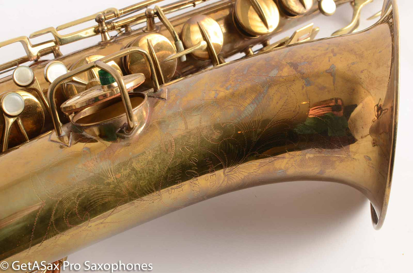 Conn NWII Chu Berry Tenor Saxophone Relacquer Plays on Old Pads Great Deal 207107