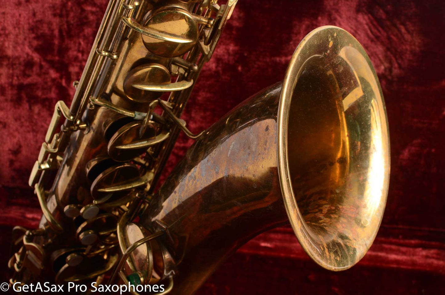 Conn NWII Chu Berry Tenor Saxophone Relacquer Plays on Old Pads Great Deal 207107
