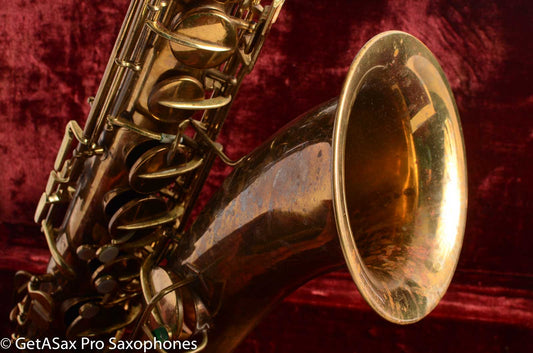 Conn NWII Chu Berry Tenor Saxophone Relacquer Plays on Old Pads Great Deal 207107