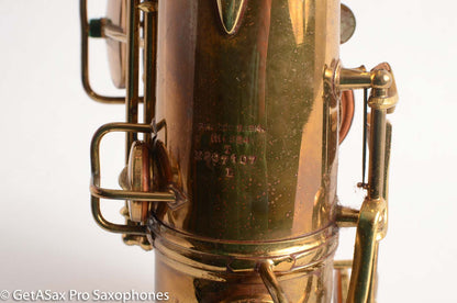 Conn NWII Chu Berry Tenor Saxophone Relacquer Plays on Old Pads Great Deal 207107