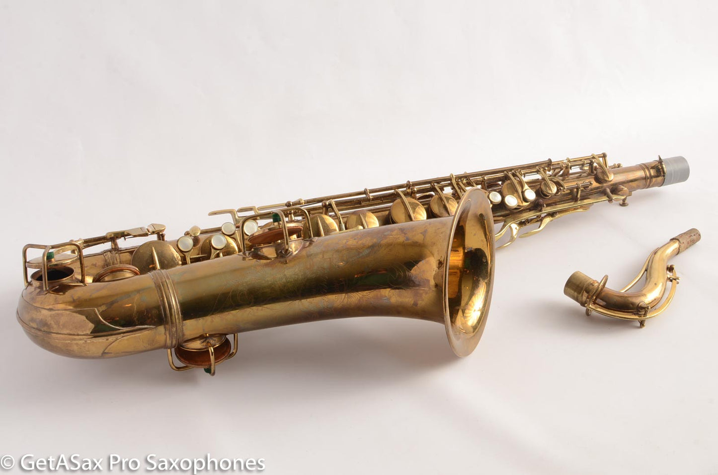 Conn NWII Chu Berry Tenor Saxophone Relacquer Plays on Old Pads Great Deal 207107