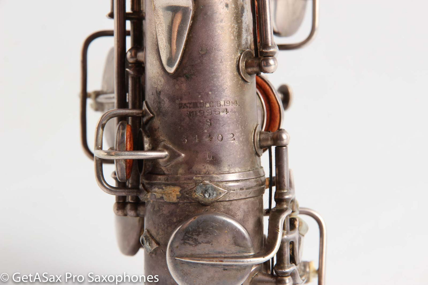 Conn Curved Soprano 64xxx to high F Rolled Tone Holes Heavily Played