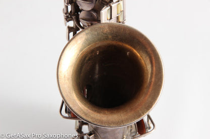 Conn Curved Soprano 64xxx to high F Rolled Tone Holes Heavily Played