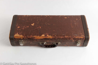 Conn Curved Soprano 64xxx to high F Rolled Tone Holes Heavily Played