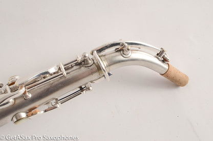 Conn New Wonder II Curved Soprano 220xxx Late Example! Original Silver High F Fresh Overhaul!