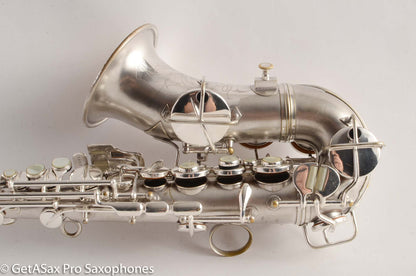 Conn New Wonder II Curved Soprano 220xxx Late Example! Original Silver High F Fresh Overhaul!