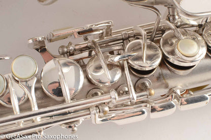 Conn New Wonder II Curved Soprano 220xxx Late Example! Original Silver High F Fresh Overhaul!