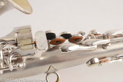 Conn New Wonder II Curved Soprano 220xxx Late Example! Original Silver High F Fresh Overhaul!