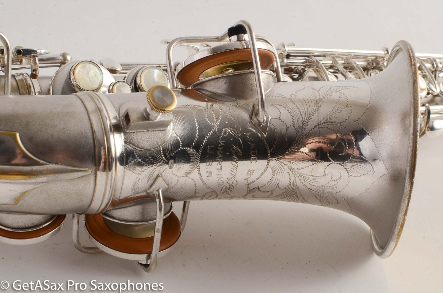 Conn New Wonder II Curved Soprano 220xxx Late Example! Original Silver High F Fresh Overhaul!