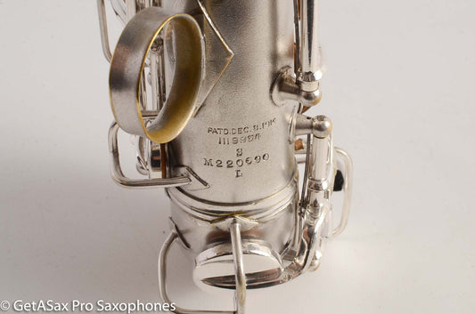 Conn New Wonder II Curved Soprano 220xxx Late Example! Original Silver High F Fresh Overhaul!