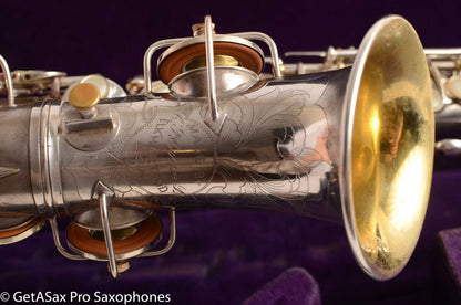 Conn Curved Soprano New Wonder II Excellent Original Silver and Overhauled SALE!