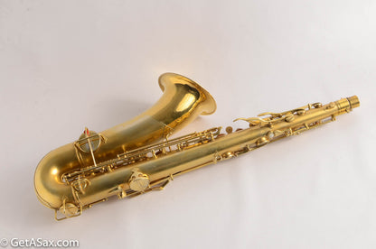 Conn Art Deco Transitional Tenor Original Gold Plate 238xxx Overhauled!