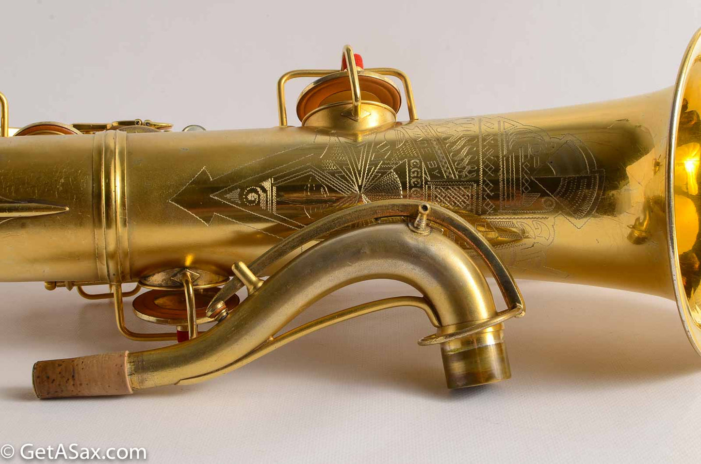 Conn Art Deco Transitional Tenor Original Gold Plate 238xxx Overhauled!
