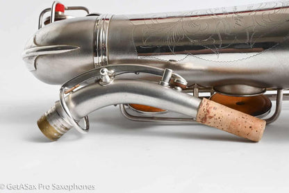 Conn F Mezzo Soprano Original Silver Plate Very Good Condition Old Pads 213965