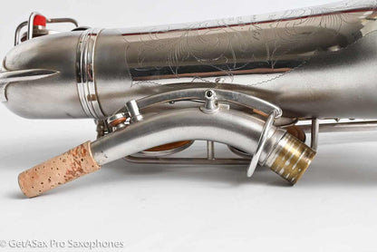 Conn F Mezzo Soprano Original Silver Plate Very Good Condition Old Pads 213965