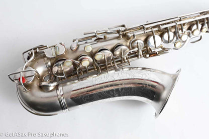 Conn F Mezzo Soprano Original Silver Plate Very Good Condition Old Pads 213965