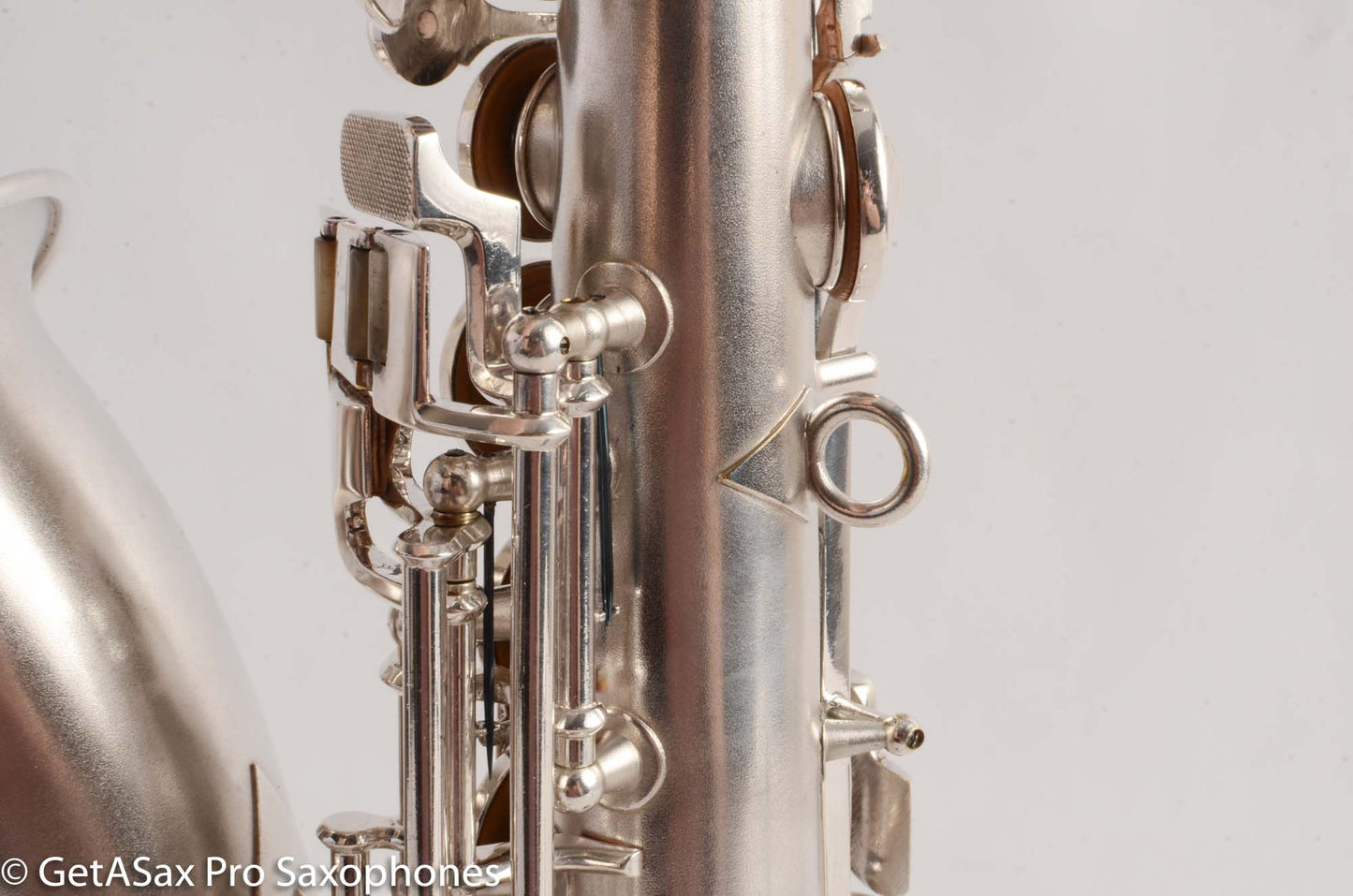 Conn F Mezzo Soprano Saxophone 213894 Silver Plate Overhauled Very Good Condition