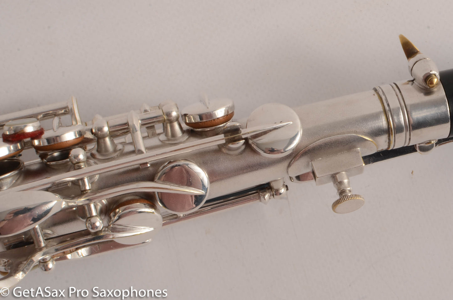 Conn F Mezzo Soprano Saxophone 213894 Silver Plate Overhauled Very Good Condition