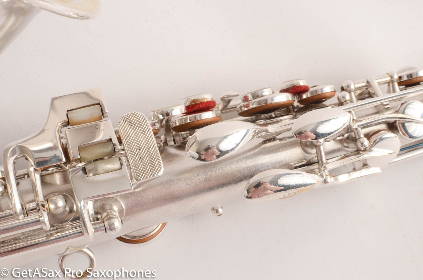 Conn F Mezzo Soprano Saxophone 213894 Silver Plate Overhauled Very Good Condition